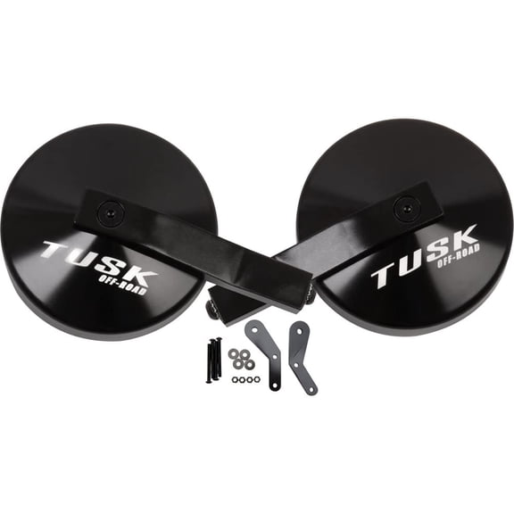 Tusk Alloy UTV Mirror Kit w/A-Pillar Mounts For CAN-AM Maverick X3 X MR Turbo 64 Inch 2018-2021