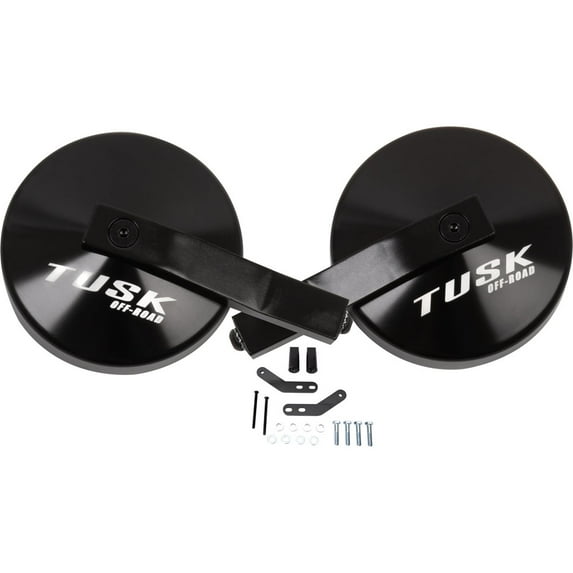 Tusk Alloy Utv Mirror Kit W/A-Pillar Mounts for Compatible With Kawasaki Teryx Krx4 1000 Blackout Edition 2025-2026