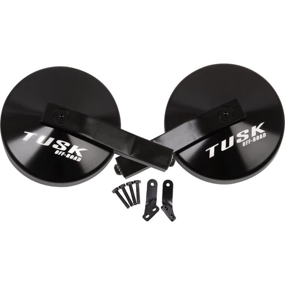 Tusk Alloy Utv Mirror Kit W/A-Pillar Mounts for Polaris General Xp 4 1000 Ultimate 2023-2024