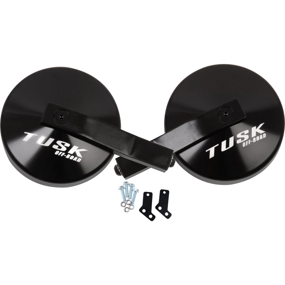 Tusk 1868840002 Alloy Utv Mirror Kit W/A-Pillar Mounts