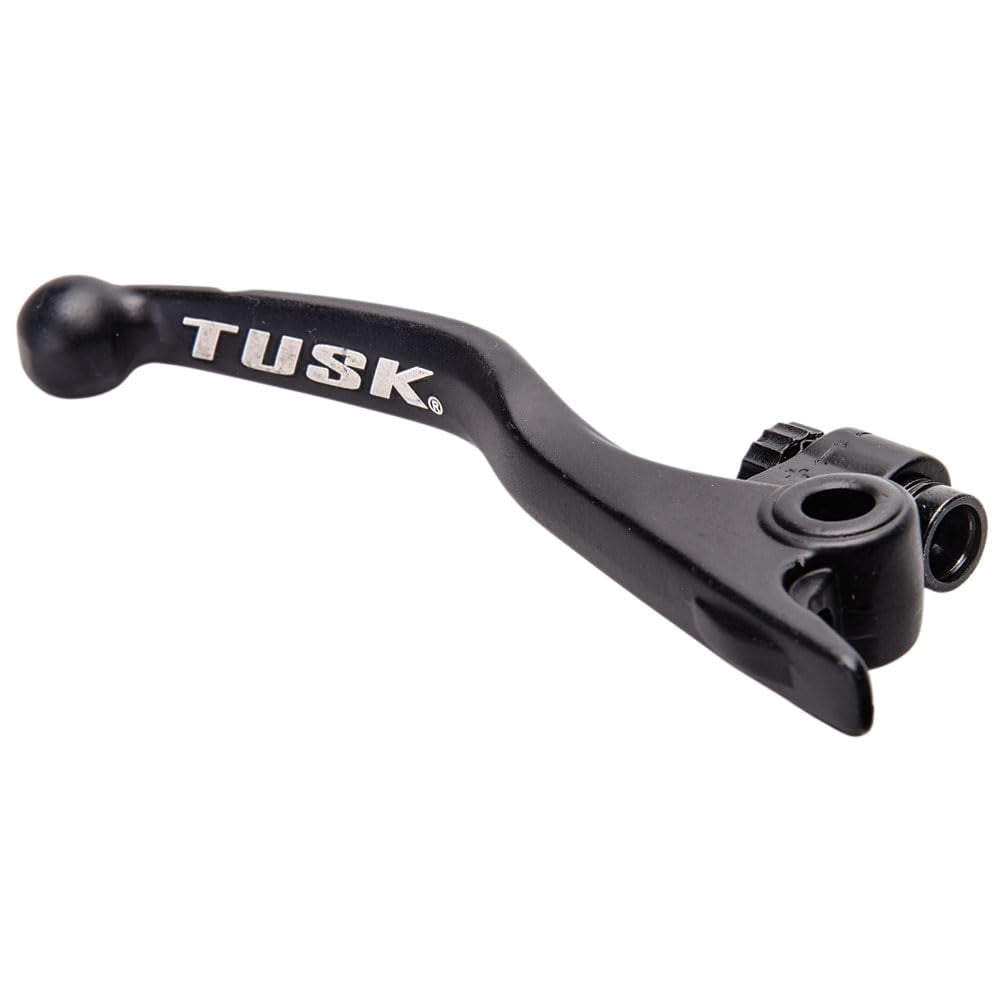 Tusk Polished Aluminum Brake Lever For Honda XR70R, CRF70F, CRF110F (B19) - Right Side, Direct Replacement