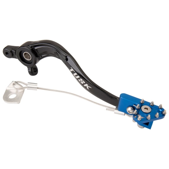 Tusk Aluminum Brake Pedal Blue Tip For GASGAS MC 300 2025