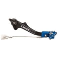 thumbnail image 1 of Tusk Aluminum Brake Pedal Blue Tip Compatible with Husqvarna 701 Enduro 2020-2024, 1 of 5