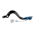thumbnail image 1 of Tusk Aluminum Brake Pedal Blue Tip For Kawasaki KX450 2019-2026, 1 of 3