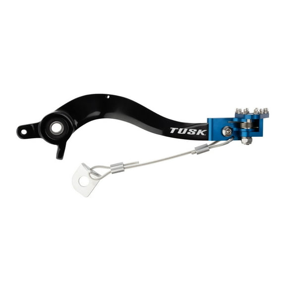 Tusk Aluminum Brake Pedal Blue Tip For KTM 200 XC 2008-2009