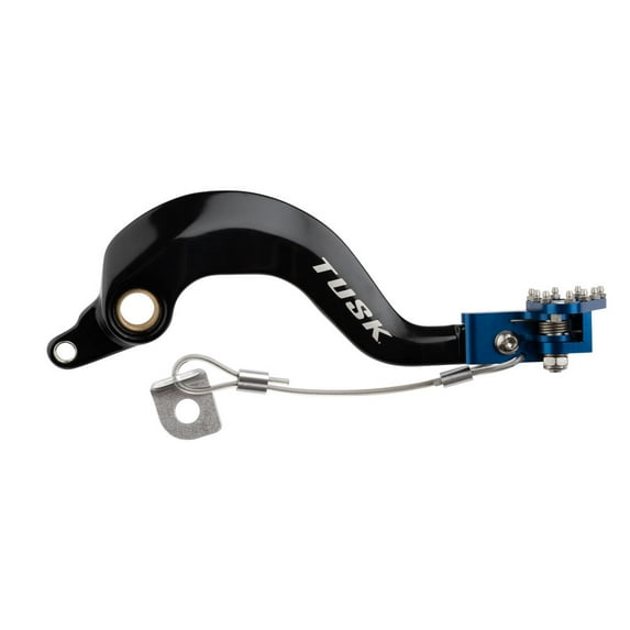 Tusk L33-4003RBU Aluminum Brake Pedal Blue Tip