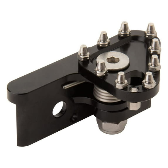 Tusk Aluminum Brake Pedal Replacement Toe Tip Black For Husqvarna Fc 450 2014-2022