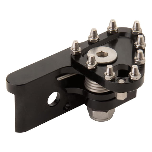 Tusk Aluminum Brake Pedal Replacement Toe Tip Black for Yamaha Yz85Lw 2022-2025