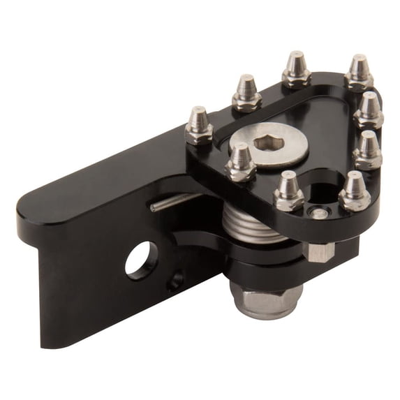 Tusk Aluminum Brake Pedal Replacement Toe Tip Black for KTM 125 SX (Fuel Injected) 2023-2024