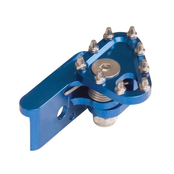 Tusk Aluminum Brake Pedal Replacement Toe Tip Blue for Yamaha Yz250F Monster Energy Yamaha Racing Edition 2023,2025