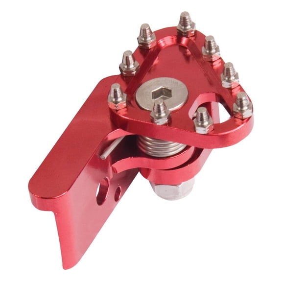 Tusk Aluminum Brake Pedal Replacement Toe Tip Red for Yamaha Yz450F 50Th Anniversary Edition 2024