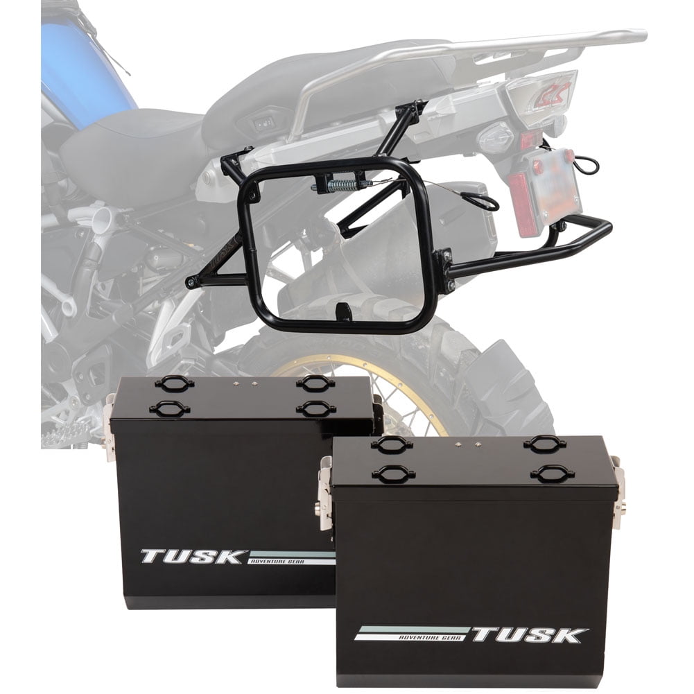 Tusk 146734021981aa-8aa15d Aluminum Panniers with Pannier Racks V2 ...