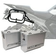 thumbnail image 1 of Tusk Aluminum Panniers with Pannier Racks V2 Medium Silver For BMW R1300GS 2024-2025, 1 of 3