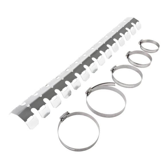Tusk Aluminum Pipe Guard Silver For SHERCO 300 SE-R 2016-2017