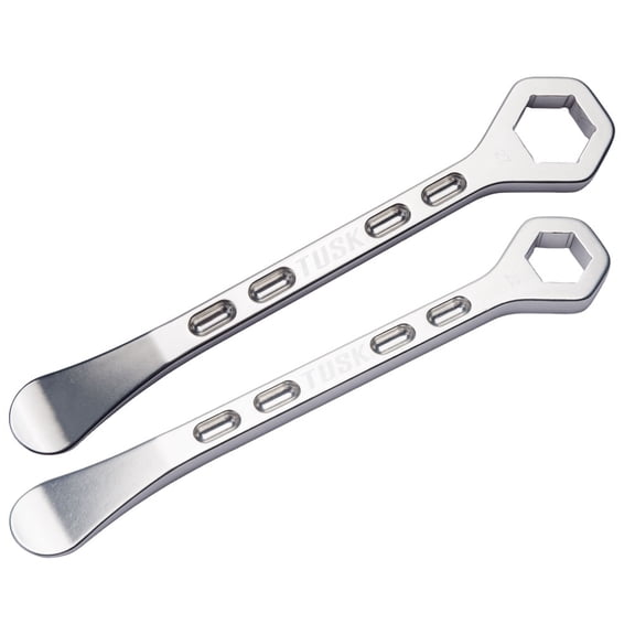 Tusk Aluminum Tire Iron with Axle Wrench Kit 22mm and 27mm for Yamaha WR250R 2008-2020