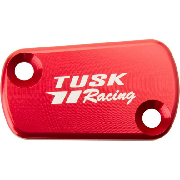 Tusk Anodized Clutch Reservoir Cap Red for Kawasaki KX250 X 2021-2025
