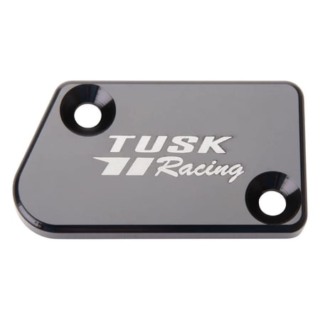 TUSK Anodized Front Brake Reservoir Cap Black for Yamaha YZ450FX 2016-2025