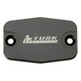 thumbnail image 1 of Tusk Anodized Front Brake Reservoir Cap Black Braktec Compatible, 1 of 4