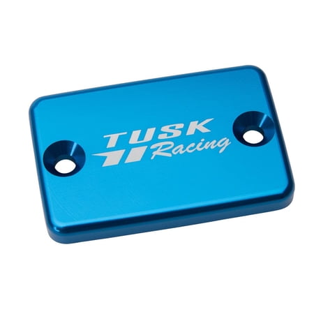 TUSK Anodized Front Brake Reservoir Cap Blue for Kawasaki KLX230SM ABS 2023