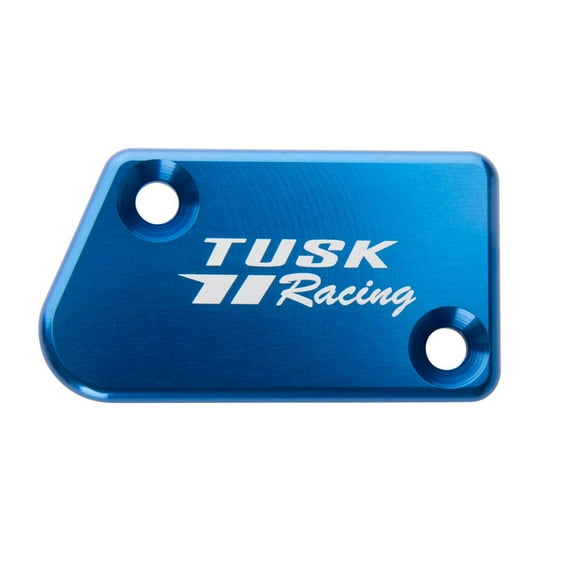 Tusk Anodized Front Brake Reservoir Cap Blue For Yamaha YZ125X 2020-2025