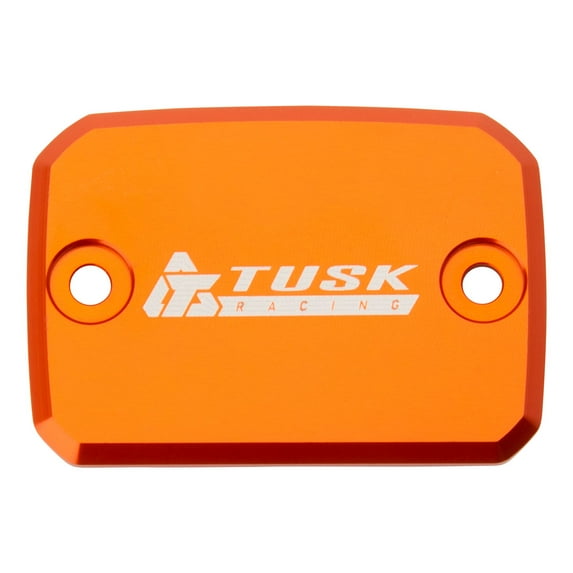 Tusk Anodized Front Brake Reservoir Cap Orange Compatible with KTM 1090 Adventure R 2017-2019/690 Enduro 2014-2023