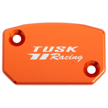 Tusk Anodized Front Brake Reservoir Cap Orange
