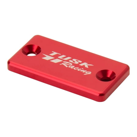 Tusk Anodized Front Brake Reservoir Cap Red For Suzuki RM125 1991-1995,2007