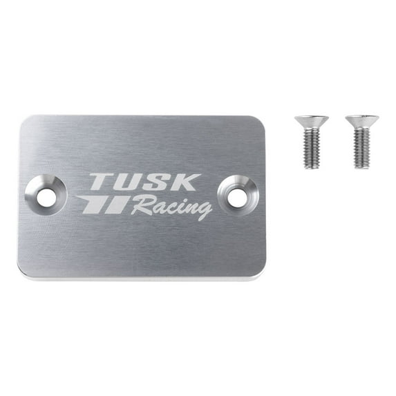 Tusk Anodized Front Brake Reservoir Cap Silver For Honda GROM 125 ABS 2022-2023