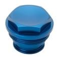 thumbnail image 1 of TUSK Anodized Rear Brake Reservoir Cap Blue for Husqvarna FE 350 S 2022-2023, 1 of 5