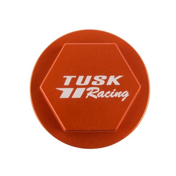 TUSK Anodized Rear Brake Reservoir Cap Orange for Husqvarna TE 125 2014-2016