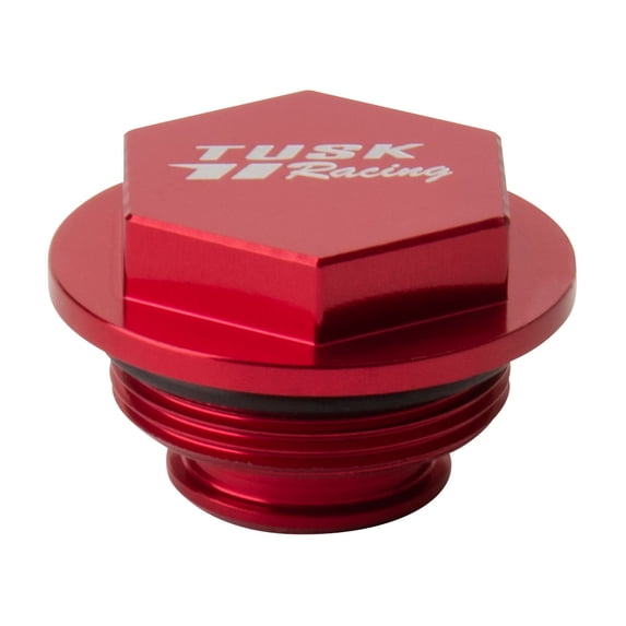 TUSK Anodized Rear Brake Reservoir Cap Red for Husqvarna FC 450 Rockstar Edition 2018-2021