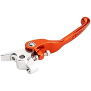 Tusk Axis Folding Brake Lever Standard - Brembo Compatible Orange For Triumph TF 250-C 2026