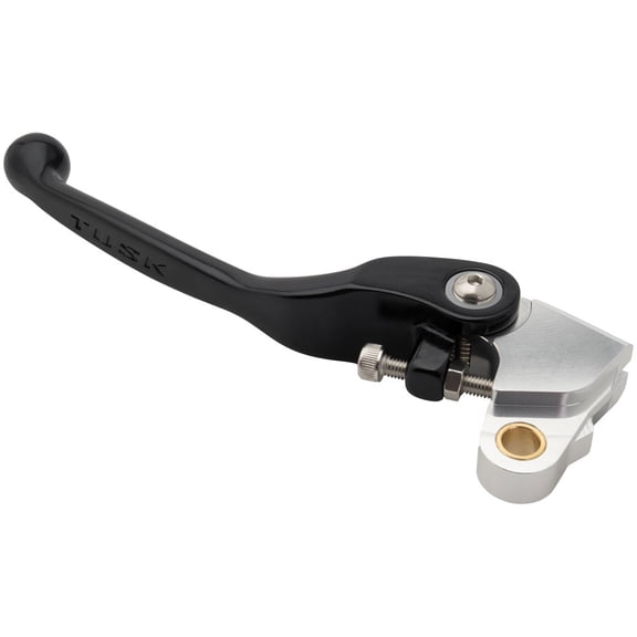 Tusk Axis Folding Clutch Lever Standard Black For Yamaha YZ125 Monster Energy Yamaha Racing Edition 2023,2025