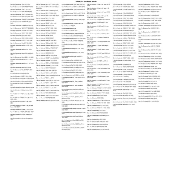 Tusk Ball Joint Kit For CAN-AM Defender HD10 Max Lone Star Cab 2022-2024