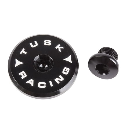 Tusk Billet Aluminum Engine Plug Kit Black For SUZUKI DR-Z 400E 2003-2007
