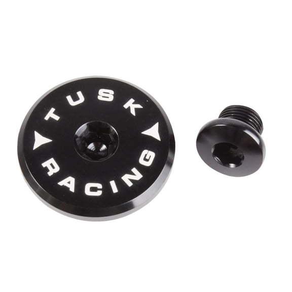 Tusk Billet Aluminum Engine Plug Kit Black For Suzuki DR650S 2015-2020
