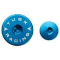 thumbnail image 1 of Tusk Billet Aluminum Engine Plug Kit Blue for Yamaha YFZ 450 2004-2009,2012-2013, 1 of 4