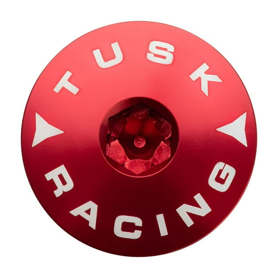 TUSK Billet Aluminum Engine Plug Kit Red for Honda TRX 400EX 1999-2008