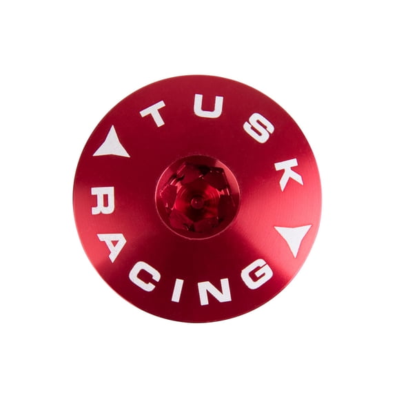 Tusk ENP-M02-LA-RD Billet Aluminum Engine Plug Kit Red