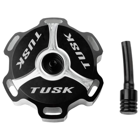 Tusk Billet Aluminum Gas Cap Black Machined For Yamaha WOLVERINE 450 4X4 2008
