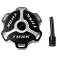 thumbnail image 1 of Tusk YKM-BLK Billet Aluminum Gas Cap Black Machined, 1 of 5