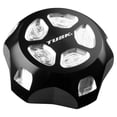 thumbnail image 1 of Tusk Billet Aluminum Gas Cap Black/Silver For Polaris RZR XP 900 Limited Edition 2012, 1 of 6
