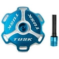thumbnail image 1 of Tusk Billet Aluminum Gas Cap Blue Machined for Yamaha Raptor 125 2011-2013, 1 of 5