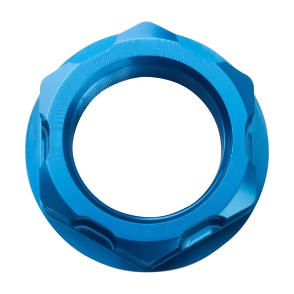 Tusk SSN-M03-Blue Billet Aluminum Steering Stem Nut - Blue