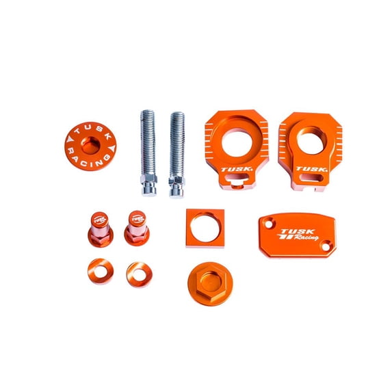 Tusk Billet Bling Kit Orange Compatible with KTM 450 SX-F 2007-2012