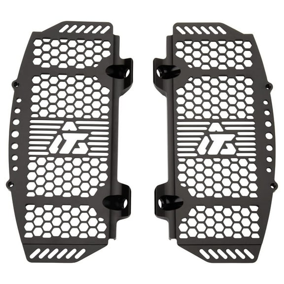 Tusk Billet Radiator Guards Black For GASGAS MC 250F Factory Edition 2023-2024