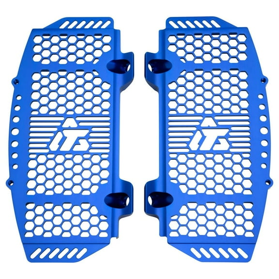 Tusk Billet Radiator Guards Blue for GASGAS MC 350F 2022-2024