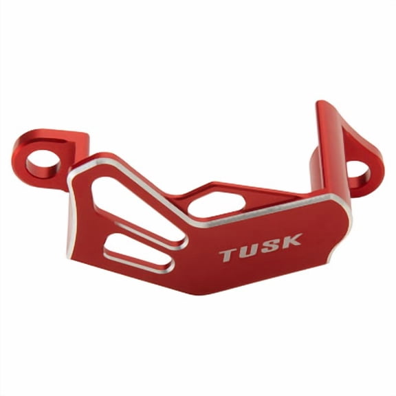 Tusk Billet Rear Caliper Guard Red Fits HONDA CR CRF150R CRF250R CRF450R