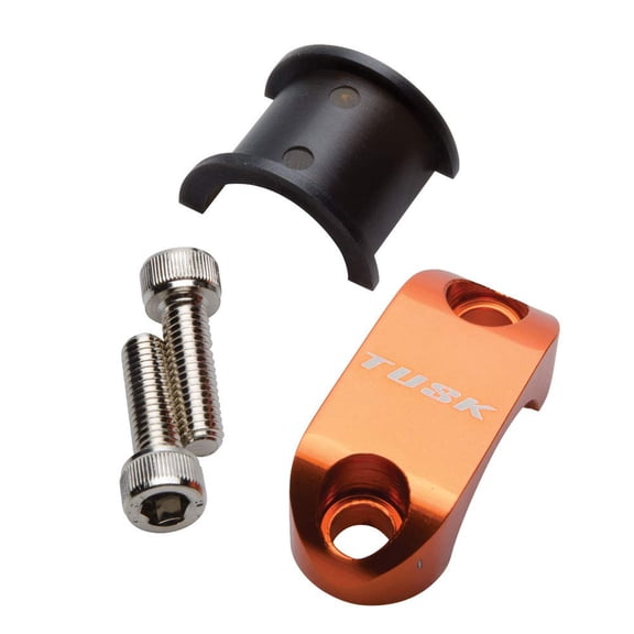 Tusk Billet Rotating Bar Clamp Orange For KTM 200 EXC 2000-2005