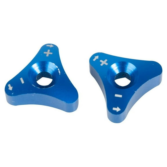 Tusk Billet WP Fork Adjuster Knobs Blue For KTM 300 XC-W (Fuel Injected) 2019-2023